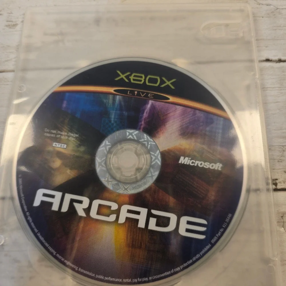 Xbox‎ Live Arcade Microsoft Original Xbox Game Disc NTSC X11-35446 Classic Games